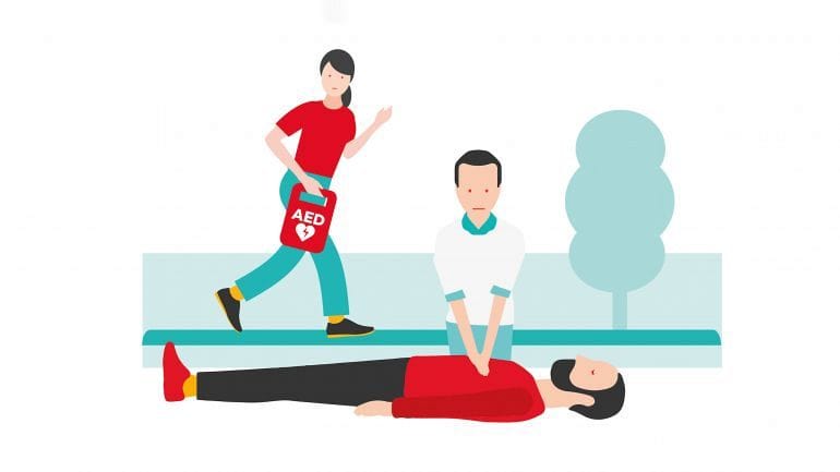 reanimatie op straat